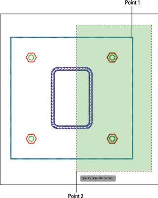 ���� - Cómo utilizar el comando estiramiento en autocad 2014