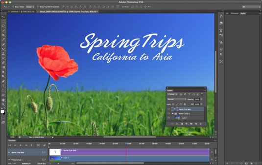 Cómo utilizar las capas de vídeo en Photoshop CS6