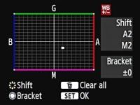 Cómo utilizar la compensación de balance de blancos en su canon eos 6d