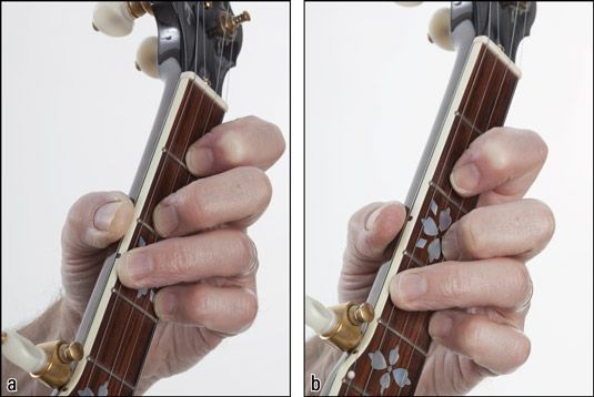 ���� - Cómo vamp con formas F y D en el banjo bluegrass