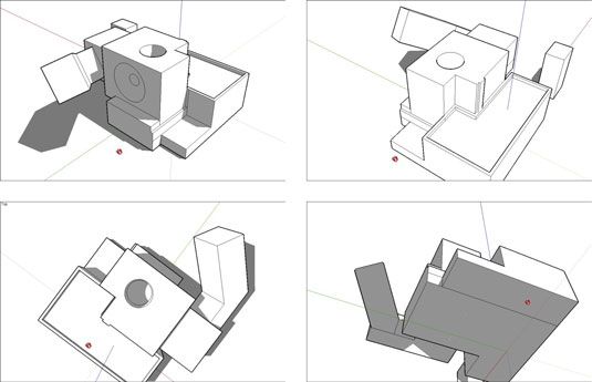 ���� - Cómo ver su trabajo en Google SketchUp 8