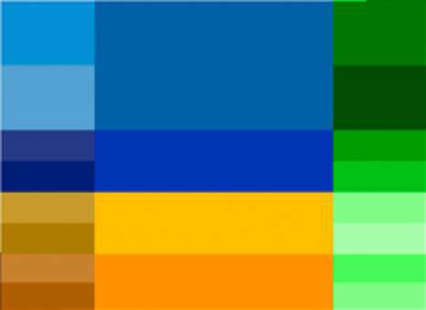 Proporcionar especificaciones de colores y tonos.