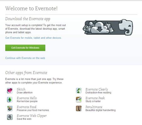 ���� - Instale Evernote en equipos Macintosh