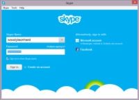 Instalación de la versión para Windows de Skype en sus ventanas 8.1 máquina