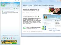 Ventanas de lanzamiento de Live Messenger por primera vez en Windows 7
