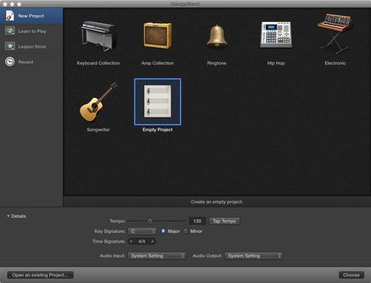 ���� - Aprender a tocar un instrumento en GarageBand