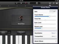 Hacer música ipad con la aplicación GarageBand