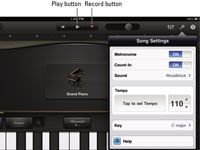 Hacer música ipad con la aplicación GarageBand