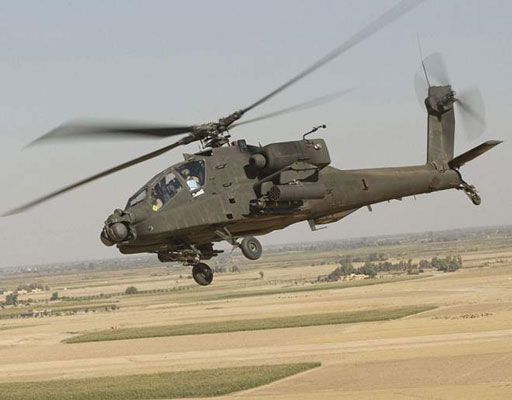 AH-64 Apache (Ejército de EE.UU.). [Crédito: Fotografía cortesía de & lt; a href =