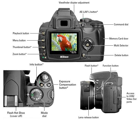 ���� - Nikon D40 / D40x para dummies