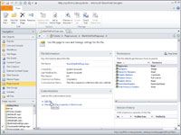 Abra una página de diseño de SharePoint 2010 para la edición