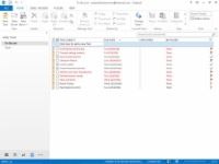 ���� - De Outlook 2013 de variadas opciones de visualización