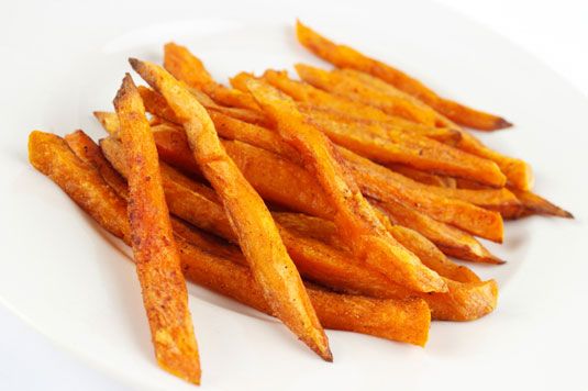 Paleo receta para poquísimo dinero patatas fritas de camote