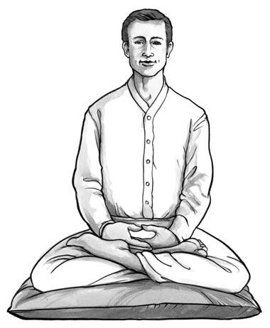 Preparación para la meditación: permanecer sentado