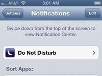 ���� - Ponga notificaciones para trabajar en su iphone 5