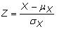 ���� - Poniendo las variables en la misma escala: la distribución normal estándar (z)