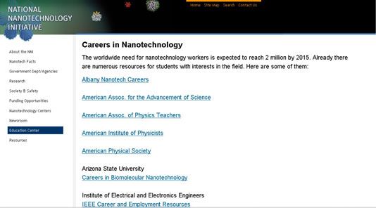 ���� - Los sueldos de los puestos de trabajo de nanotecnología