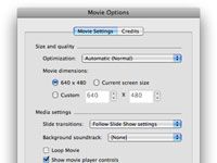 Guardar un PowerPoint para Mac presentación como película QuickTime