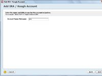 Configurar una cuenta de inversión con impuestos diferidos en Quicken 2013