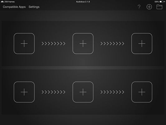 ���� - La creación de una cadena de señal audiobus