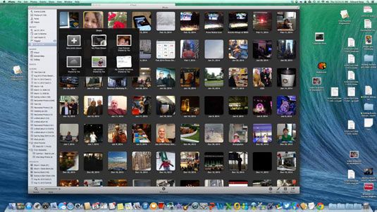 ���� - Acciones iPhotos en un mac con arroyos de fotos compartidas