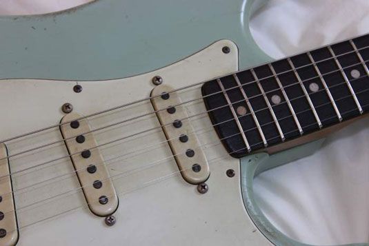 Single-coil pickups guitarra
