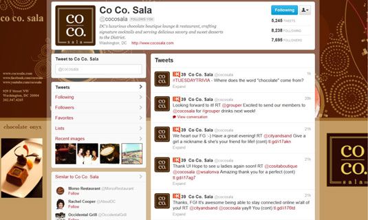 ���� - El comercio de comunicación social: cómo tuitear para los negocios
