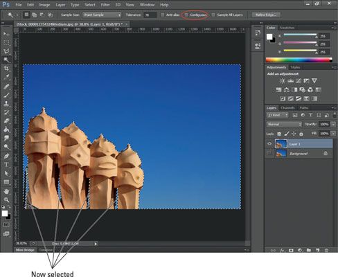 Diseño de medios de comunicación social: cómo utilizar el photoshop's magic wand tool