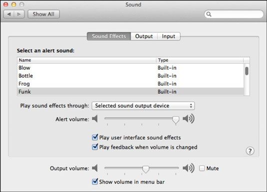 ���� - Preferencias de sonido en tu MacBook