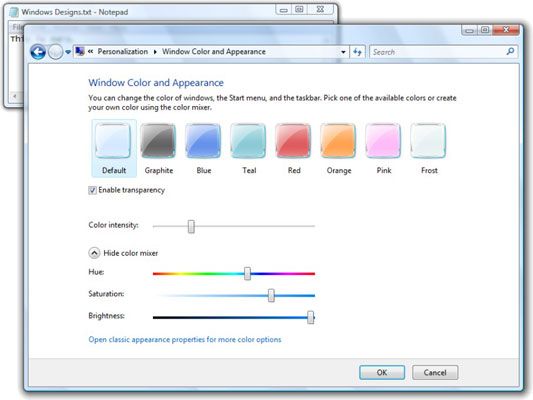 ���� - Acelerar Windows Vista mediante la desactivación del efecto de cristal