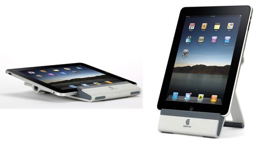 ���� - Ponte de pie su ipad con grifo un calendario