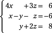 ���� - Sistemas de ecuaciones utilizadas en pre-cálculo