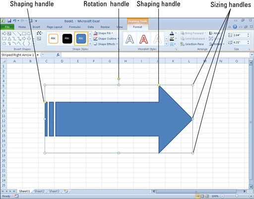 ���� - Los fundamentos de los objetos gráficos de Excel 2010