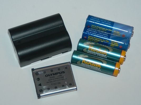 ���� - Los diferentes tipos de baterías para su cámara digital
