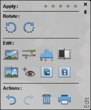 ���� - La editar y organizar las herramientas en Photoshop Elements 12
