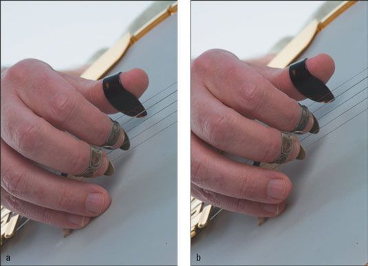 ���� - El gran debate del banjo: un dedo ancla o dos?