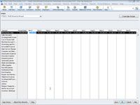 Trabajar con los presupuestos existentes en QuickBooks 2012