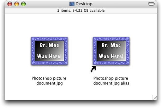 Trabajar con los alias de Mac OS X