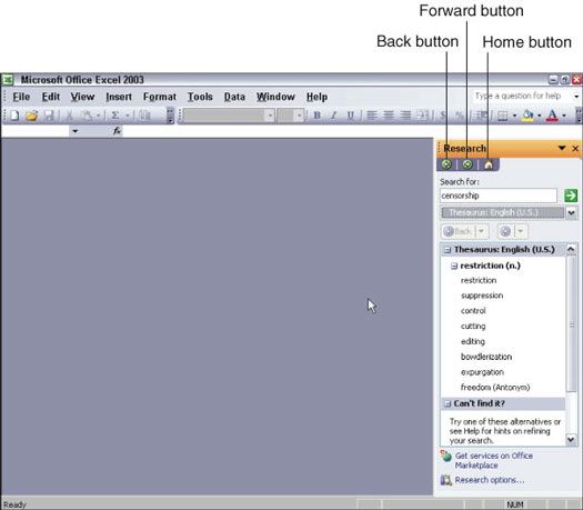 Trabajar con el panel de tareas en la oficina 2003