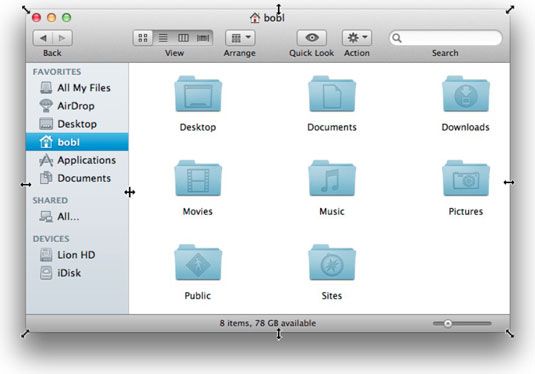 ���� - Trabajo con ventanas en Mac OS X Lion