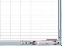 Zoom en las hojas de cálculo de Excel 2007